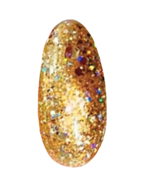 nails-14 gold shimmer nail